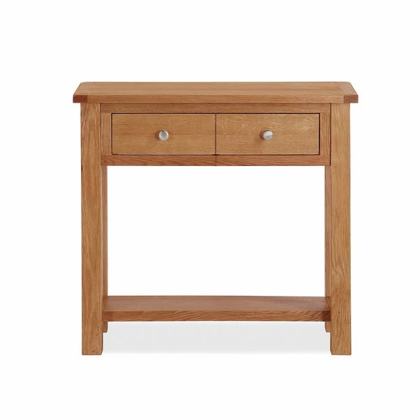 Dunelm Bromley Oak Console Table 3 Dunelm Bromley Oak Console Table