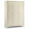 Julian Bowen Cameo Double Wardrobe, White & Pine -furniture Shop 30304309