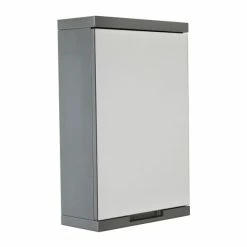 Lloyd Pascal Siena Grey Mirror Cabinet