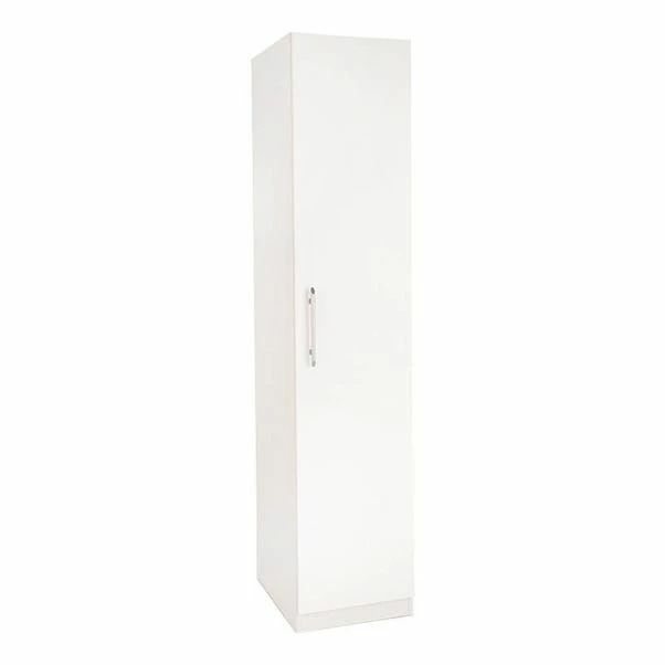 Harmony Acton Single Wardrobe, White 3 Harmony Acton Single Wardrobe, White