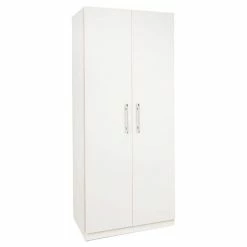 Harmony Acton Double Wardrobe, White