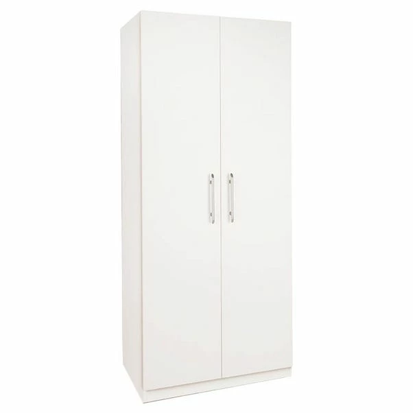 Harmony Acton Double Wardrobe, White 3 Harmony Acton Double Wardrobe, White