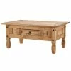 Seconique Corona Pine Coffee Table With Drawer -furniture Shop 30498663
