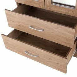 Seconique Charles Triple Wardrobe, Mirrored -furniture Shop 30520333 alt04