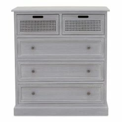 Dunelm Lucy Cane 5 Drawer Chest 9 Dunelm Lucy Cane 5 Drawer Chest -furniture Shop 30564783 alt01