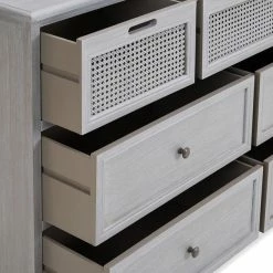 Dunelm Lucy Cane 7 Drawer Chest 12 Dunelm Lucy Cane 7 Drawer Chest -furniture Shop 30569887 alt05