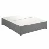 Dunelm Universal Grey Linen Divan Base -furniture Shop 30593059