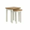 Dunelm Compton Ivory Nest Of Tables -furniture Shop 30605507
