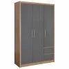 Seconique Seville Triple 2 Drawer Wardrobe 1 Seconique Seville Triple 2 Drawer Wardrobe -furniture Shop 30606992