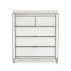 Dunelm Fitzgerald 5 Drawer Chest, Mirrored 1 Dunelm Fitzgerald 5 Drawer Chest, Mirrored -furniture Shop 30609604