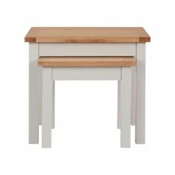 Dunelm Bromley Grey Nest Of Tables -furniture Shop 30609624 alt03