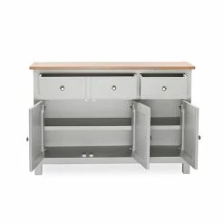 Dunelm Bromley Grey Large Sideboard -furniture Shop 30609625 alt04