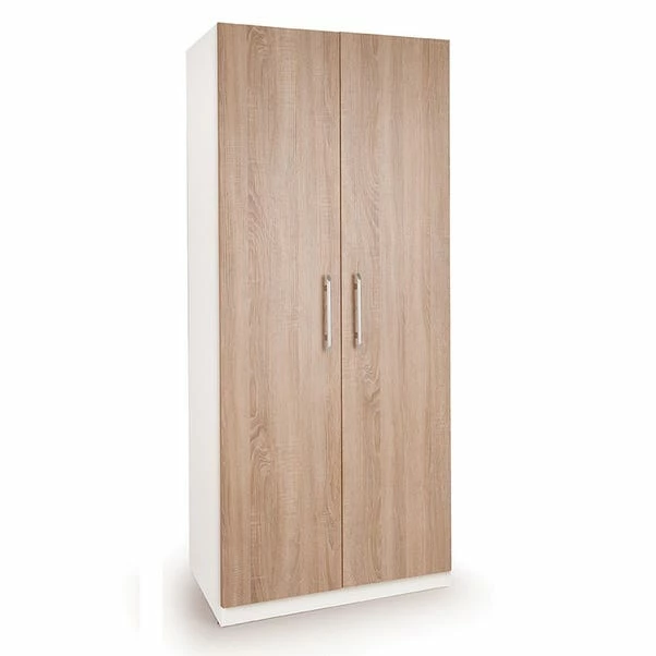 Harmony Euston Double Wardrobe, White 3 Harmony Euston Double Wardrobe, White