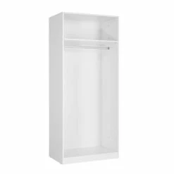 Harmony Euston Double Wardrobe, White 7 Harmony Euston Double Wardrobe, White -furniture Shop 30619258 alt01