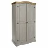 Seconique Corona Double Wardrobe, Pine -furniture Shop 30619480