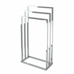 Lloyd Pascal Chrome 3 Rail Towel Stand