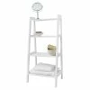 Lloyd Pascal White 4 Tier Ladder Shelving 1 Lloyd Pascal White 4 Tier Ladder Shelving -furniture Shop 30634093