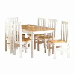 Seconique Ludlow 6 Seater Dining Set