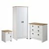 Seconique Ludlow 3 Piece Bedroom Furniture Set, White & Pine 1 Seconique Ludlow 3 Piece Bedroom Furniture Set, White & Pine -furniture Shop 30636067
