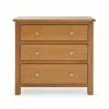 Dunelm Bromley 3 Drawer Chest, Oak -furniture Shop 30645266