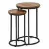 Dunelm Fulton Nest Of Tables Pine Effect -furniture Shop 30645284