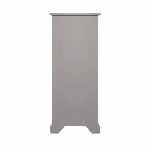 Dunelm Lucy Cane Tall 5 Drawer Chest 4 Dunelm Lucy Cane Tall 5 Drawer Chest - Image 2