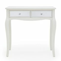 Dunelm Palais 2 Drawer Dressing Table, Mirrored