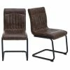 Dunelm Felix Set Of 2 Cantilever Faux Leather Dining Chairs 2 Dunelm Felix Set Of 2 Cantilever Faux Leather Dining Chairs -furniture Shop 30645852