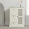 Dunelm Lucy Small Single 5 Drawer Wardrobe -furniture Shop 30646642