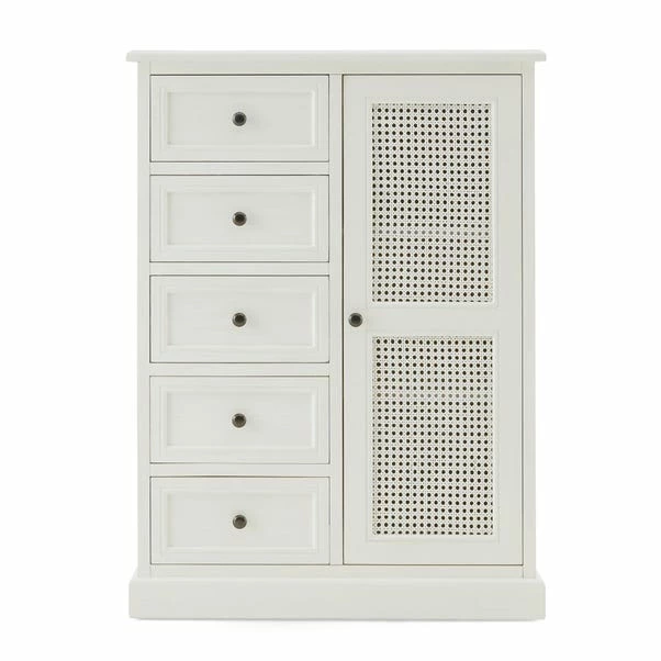 Dunelm Lucy Small Single 5 Drawer Wardrobe 4 Dunelm Lucy Small Single 5 Drawer Wardrobe - Image 2