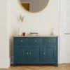 Dunelm Bromley Blue Large Sideboard -furniture Shop 30656584