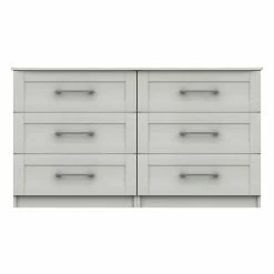 One Call Furniture Ethan Wide 6 Drawer Chest