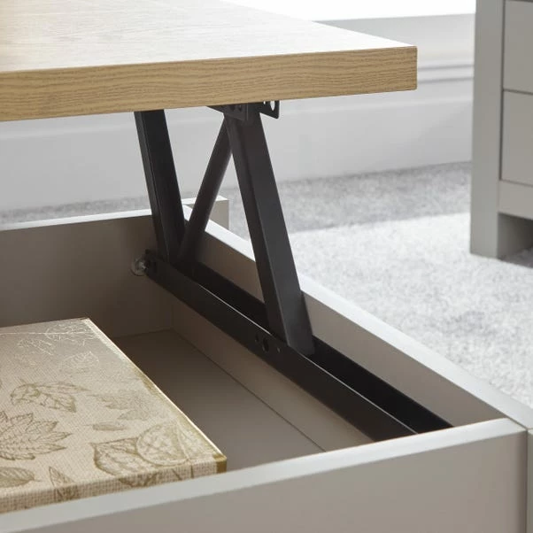 GFW Lancaster Lift Up Coffee Table 4 GFW Lancaster Lift Up Coffee Table - Image 2