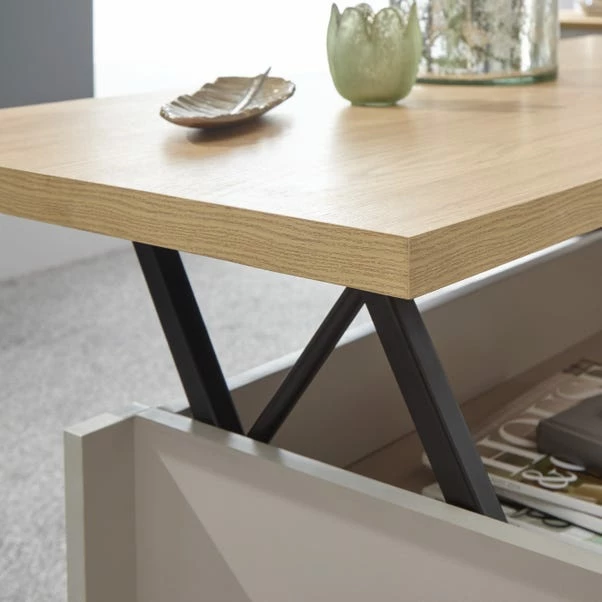 GFW Lancaster Lift Up Coffee Table 5 GFW Lancaster Lift Up Coffee Table - Image 3