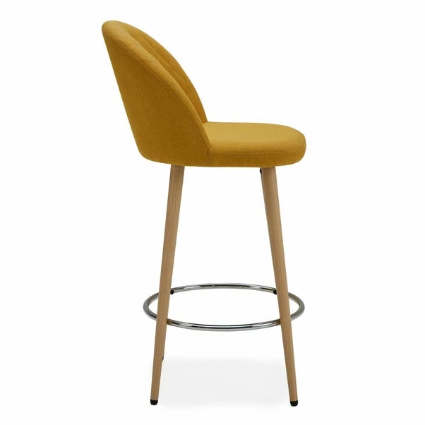 Dunelm Astrid Fabric Bar Stool 7 Dunelm Astrid Fabric Bar Stool - Image 5