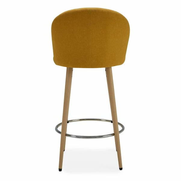 Dunelm Astrid Fabric Bar Stool 8 Dunelm Astrid Fabric Bar Stool - Image 6
