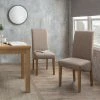 Dunelm Ethan Set Of 2 Dining Chairs Natural Boucle -furniture Shop 30662742