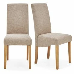Dunelm Ethan Set Of 2 Dining Chairs Natural Boucle 9 Dunelm Ethan Set Of 2 Dining Chairs Natural Boucle -furniture Shop 30662742 alt01