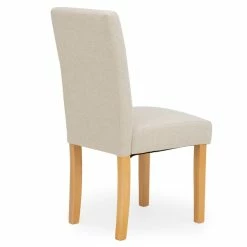 Dunelm Hugo Set Of 2 Dining Chairs Cream -furniture Shop 30662750 alt05