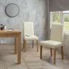 Dunelm Hugo Set Of 2 Faux Leather Cream Dining Chairs 1 Dunelm Hugo Set Of 2 Faux Leather Cream Dining Chairs -furniture Shop 30662752