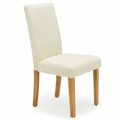 Dunelm Hugo Set Of 2 Faux Leather Cream Dining Chairs 10 Dunelm Hugo Set Of 2 Faux Leather Cream Dining Chairs -furniture Shop 30662752 alt02