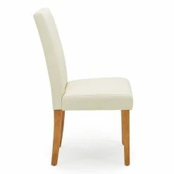Dunelm Hugo Set Of 2 Faux Leather Cream Dining Chairs 12 Dunelm Hugo Set Of 2 Faux Leather Cream Dining Chairs -furniture Shop 30662752 alt04