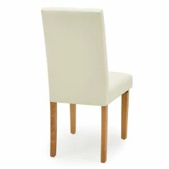 Dunelm Hugo Set Of 2 Faux Leather Cream Dining Chairs 13 Dunelm Hugo Set Of 2 Faux Leather Cream Dining Chairs -furniture Shop 30662752 alt05