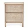Dunelm Ivy 2 Drawer Bedside Table -furniture Shop 30666096
