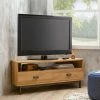 Dunelm Fulton Oak Effect Corner TV Stand -furniture Shop 30666123