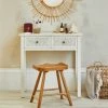 Dunelm Samira 2 Drawer Dressing Table, White 1 Dunelm Samira 2 Drawer Dressing Table, White -furniture Shop 30685231