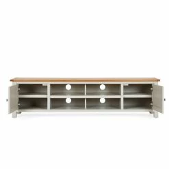 Dunelm Bromley Grey Extra Wide TV Stand -furniture Shop 30685245 alt03
