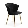 Dunelm Kendall Velvet Dining Chair -furniture Shop 30685279