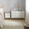 Dunelm Maurice 6 Drawer Chest, White -furniture Shop 30685398