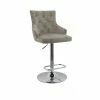 Dunelm Selena Distressed Velvet Bar Stool -furniture Shop 30685461